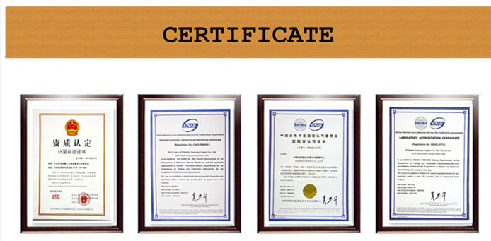 Посребрени бакарни појас certificate
